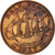 Moneda, Gran Bretaña, Elizabeth II, 1/2 Penny, 1967, MBC, Bronce, KM:896