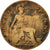 Monnaie, Grande-Bretagne, Edward VII, 1/2 Penny, 1907, TB, Bronze, KM:793.2
