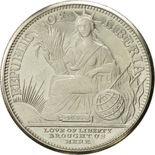 Monnaie, Liberia, 5 Dollars, 1997, SPL+, Copper-nickel, KM:357
