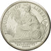Liberia, 5 Dollars, Wrinkled seated dog, 1997, MS(64), Copper-nickel, KM:361