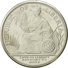 Moneta, Liberia, 5 Dollars, 1997, SPL+, Rame-nichel, KM:354