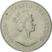 Falkland Islands, Elizabeth II, 50 Pence, 1990, MS(60-62), Copper-nickel, KM:26