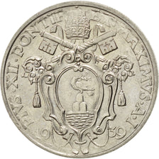 VATICAN CITY, 20 Centesimi, 1939, KM #24, MS(63), Nickel, 4.01