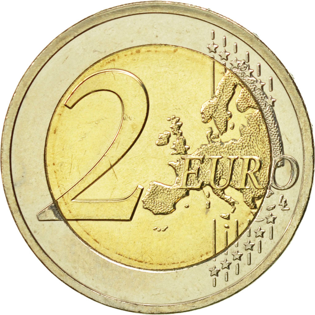 Luxembourg, 2 Euro, Grand Duc, 2014, SPL, Bi-Metallic