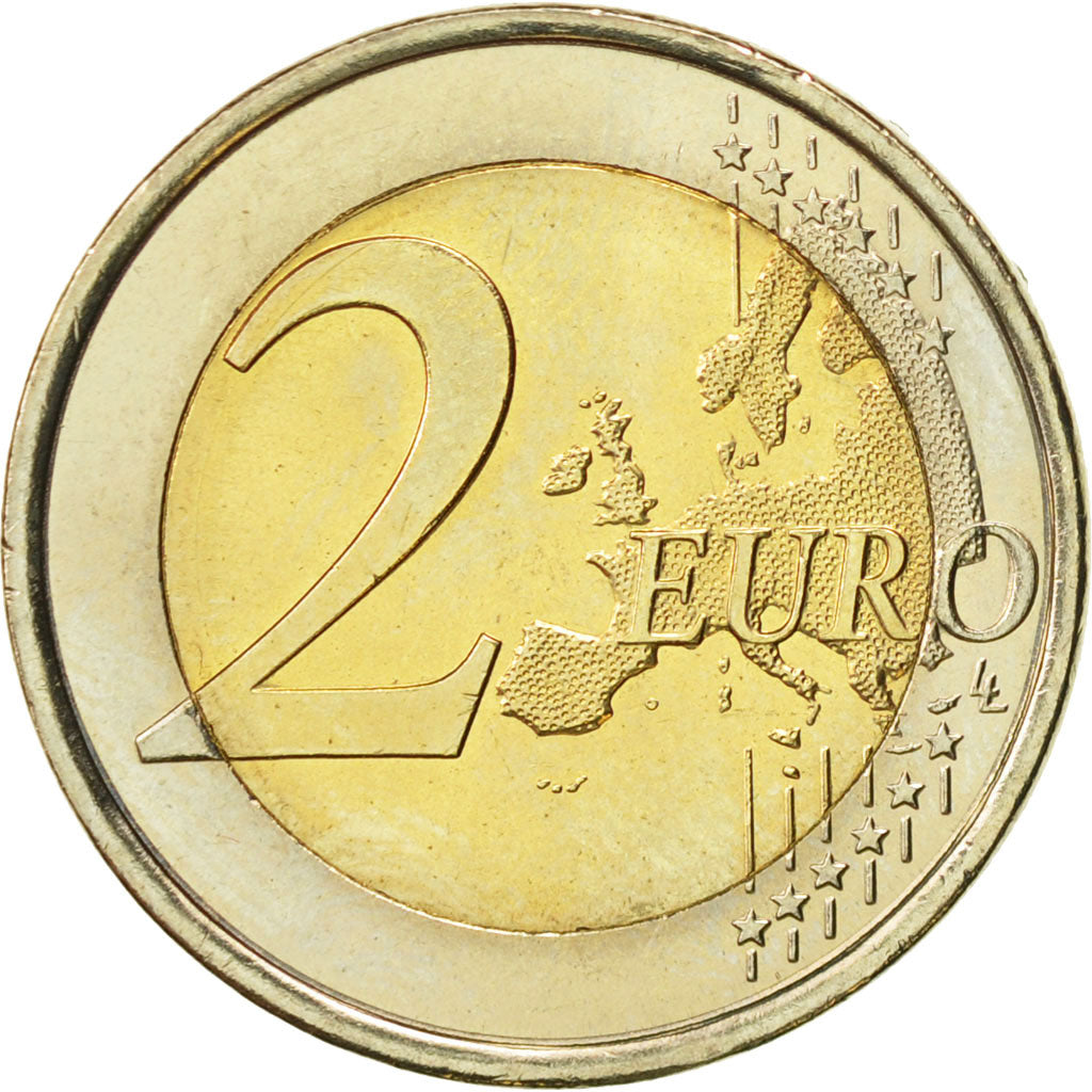 Spain, 2 Euro, UNESCO, 2010, MS(63), Bi-Metallic, KM:1152