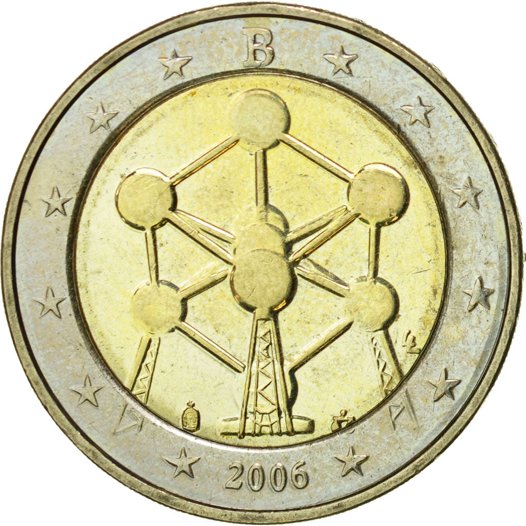 Bélgica, 2 Euro, 2006, SC, Bimetálico