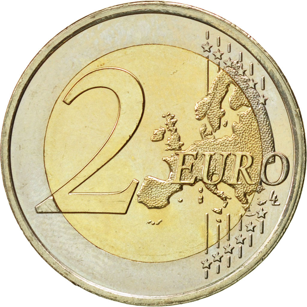 Luxembourg, 2 Euro, Grand-Duc Henri, 2010, SUP+, Bi-Metallic, KM:115