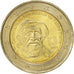 France, 2 Euro, Abbé Pierre, 2012, MS(63), Bi-Metallic, KM:1894