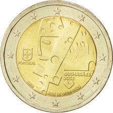 Portugal, 2 Euro, Guimaraes, 2012, MS(63), Bi-Metallic, KM:813