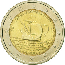 Portugal, 2 Euro, Fernao Mendes Pinto, 2011, MS(63), Bi-Metallic, KM:804