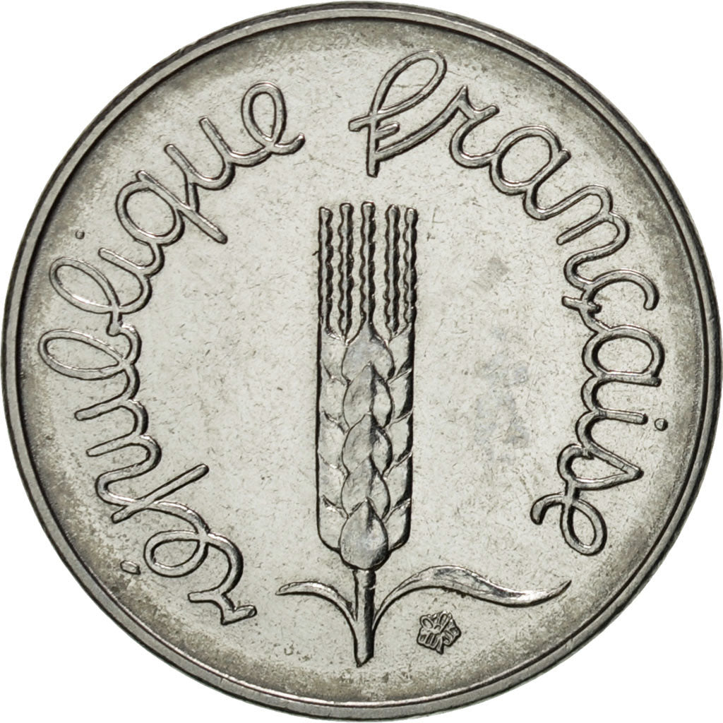Munten, Frankrijk, Épi, Centime, 1983, Paris, UNC-, Stainless Steel, KM:928