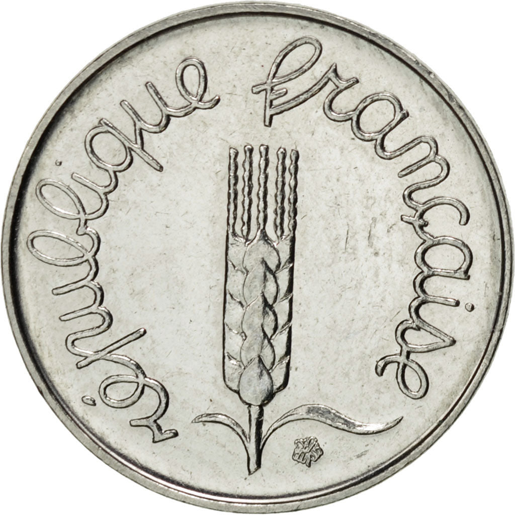Munten, Frankrijk, Épi, Centime, 1990, Paris, UNC-, Stainless Steel, KM:928