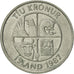 Moneta, Islanda, 10 Kronur, 1987, BB+, Rame-nichel, KM:29.1