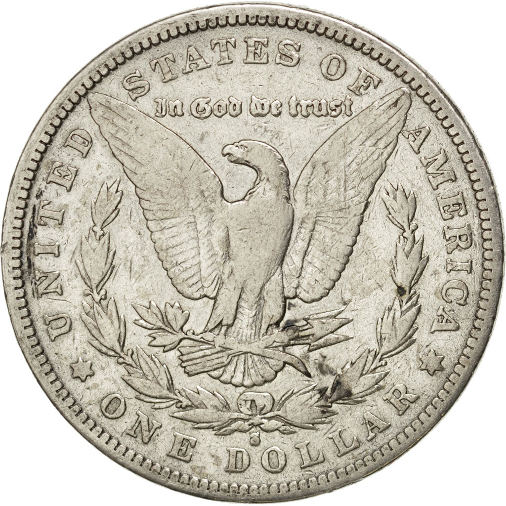 UNITED STATES, Morgan Dollar, Dollar, 1881, U.S. Mint, KM #110, EF(40-45),...