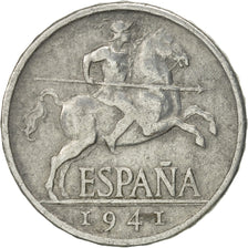 Moneda, España, 5 Centimos, 1941, MBC, Aluminio, KM:765