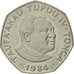 Tonga, King Taufa'ahau Tupou IV, Pa'anga, 1984, AU(55-58), Copper-nickel, KM:81