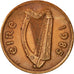 IRELAND REPUBLIC, 1/2 Penny, 1985, EF(40-45), Bronze, KM:19