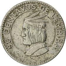 Moneda, Honduras, 50 Centavos, 1967, MBC, Cobre - níquel, KM:80