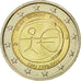 Belgia, 2 Euro, EMU, 2009, Brussels, AU(50-53), Bimetaliczny