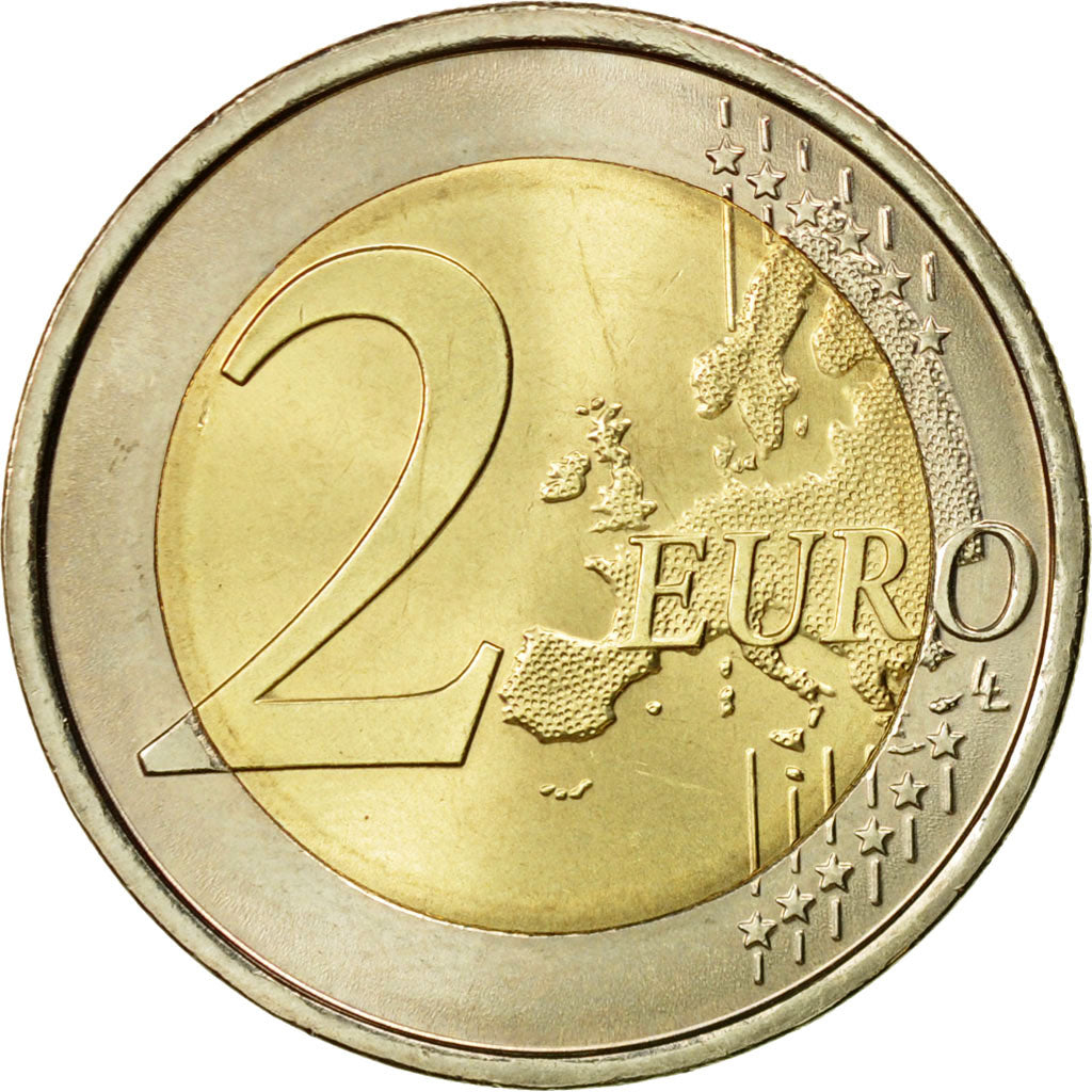 Portugal, 2 Euro, EMU, 2009, AU(50-53), Bi-Metallic