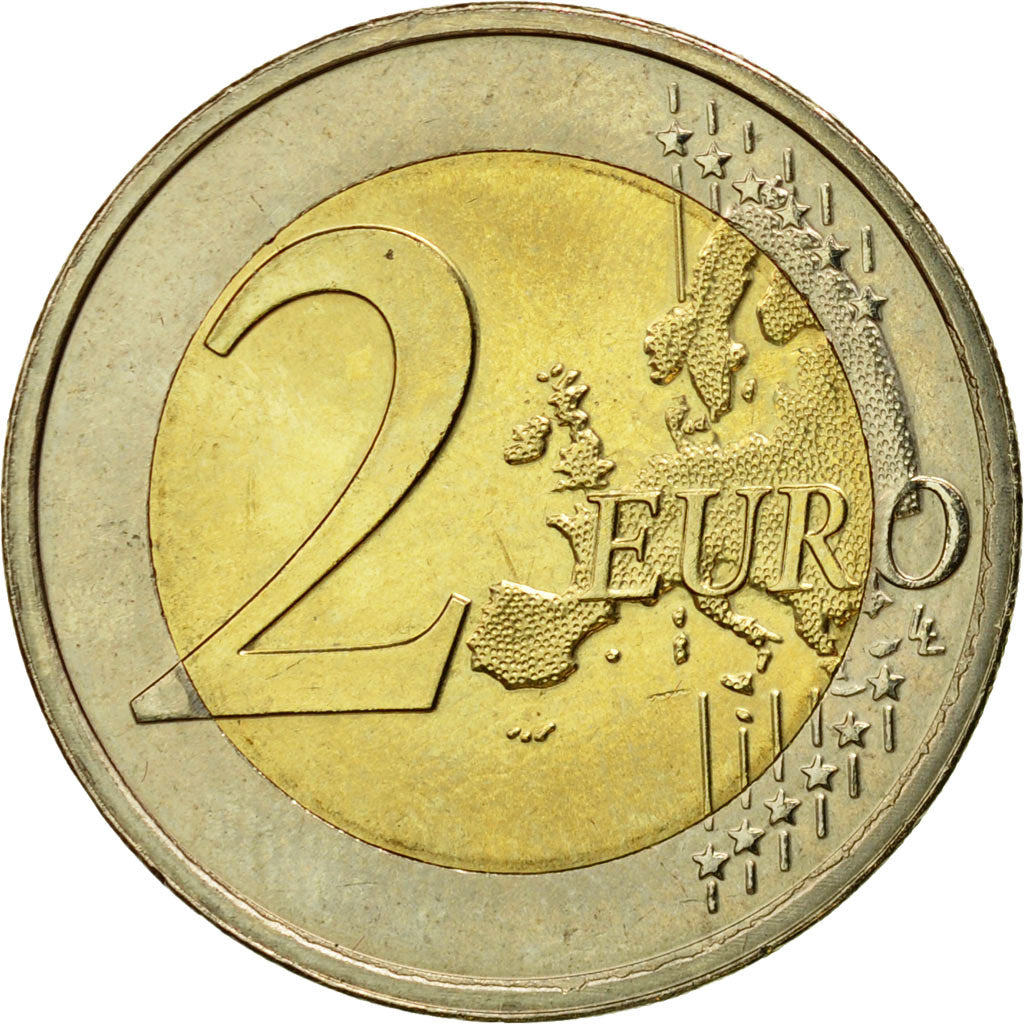 Luxembourg, 2 Euro, EMU, 2009, EF(40-45), Bi-Metallic