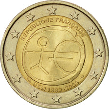 Banknote, France, 2 Euro, EMU, 2009, AU(50-53), Bi-Metallic