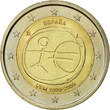 Spain, 2 Euro, EMU, 2009, AU(50-53), Bi-Metallic
