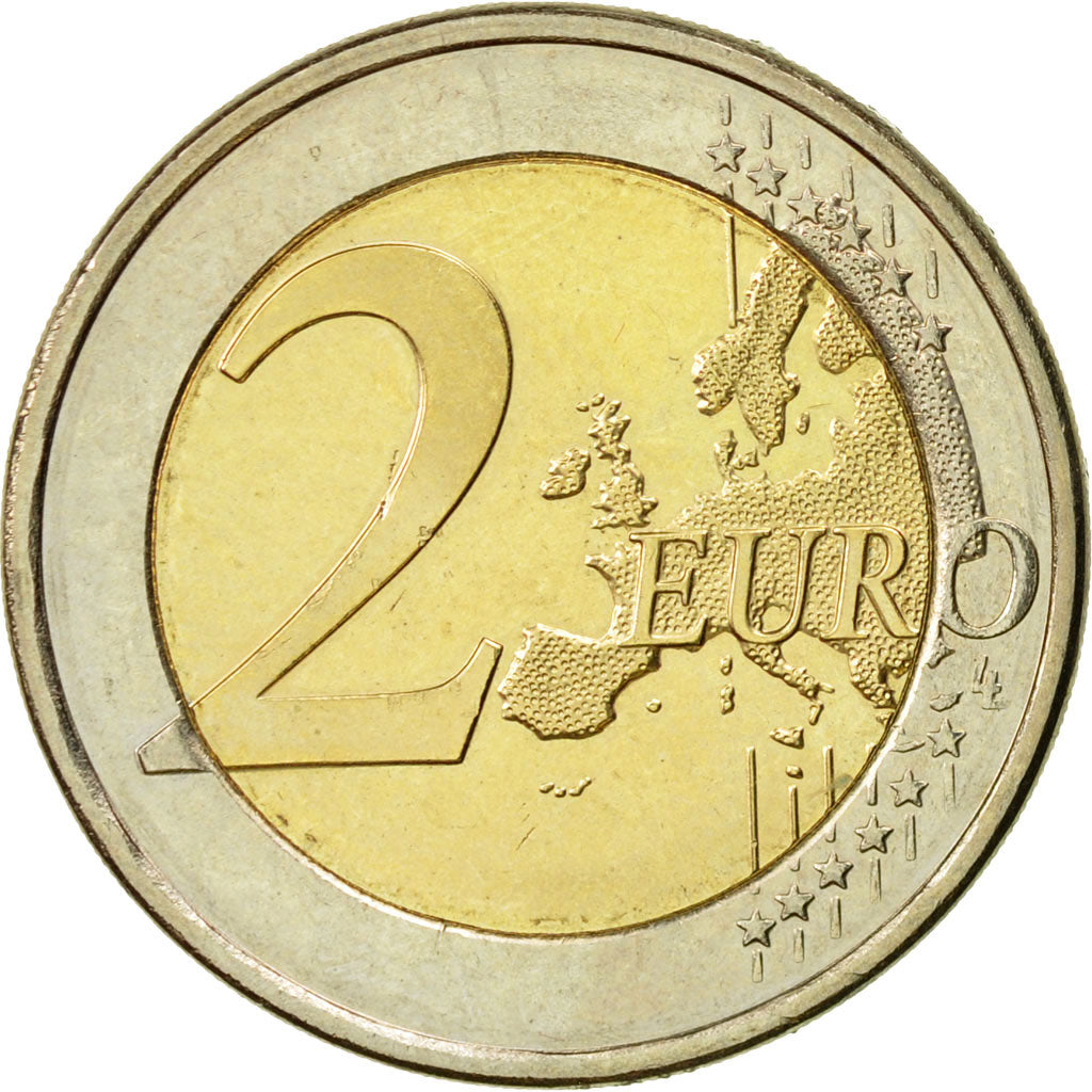 Finlandia, 2 Euro, EMU, 2009, MBC, Bimetálico
