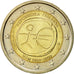 Italia, 2 Euro, EMU, 2009, MBC, Bimetálico