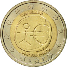 Nederland, 2 Euro, EMU, 2009, ZF, Bi-Metallic