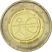 Germany, 2 Euro, EMU, 2009, MS(63), Hambourg, Bi-Metallic
