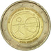 Germany, 2 Euro, EMU, 2009, MS(63), Hambourg, Bi-Metallic