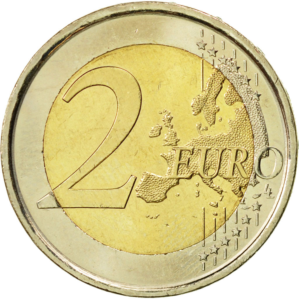 Espagne, 2 Euro, Traité de Rome 50 ans, 2007, SUP, Bi-Metallic