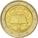 Grèce, 2 Euro, Traité de Rome 50 ans, 2007, SUP, Bi-Metallic