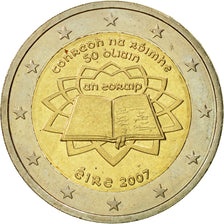 IRELAND REPUBLIC, 2 Euro, Traité de Rome 50 ans, 2007, SUP+, Bi-Metallic