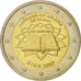 IRELAND REPUBLIC, 2 Euro, Traité de Rome 50 ans, 2007, MS(60-62), Bi-Metallic