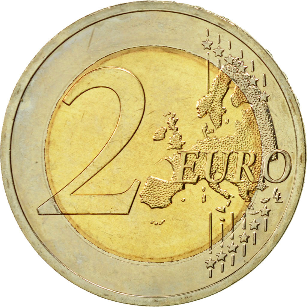 Alemania, 2 Euro, Traité de Rome 50 ans, 2007, SC, Bimetálico