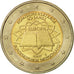 Germany, 2 Euro, Traité de Rome 50 ans, 2007, MS(63), Hambourg, Bi-Metallic