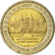 GERMANIA - REPUBBLICA FEDERALE, 2 Euro, 2007, SPL, Bi-metallico, KM:260