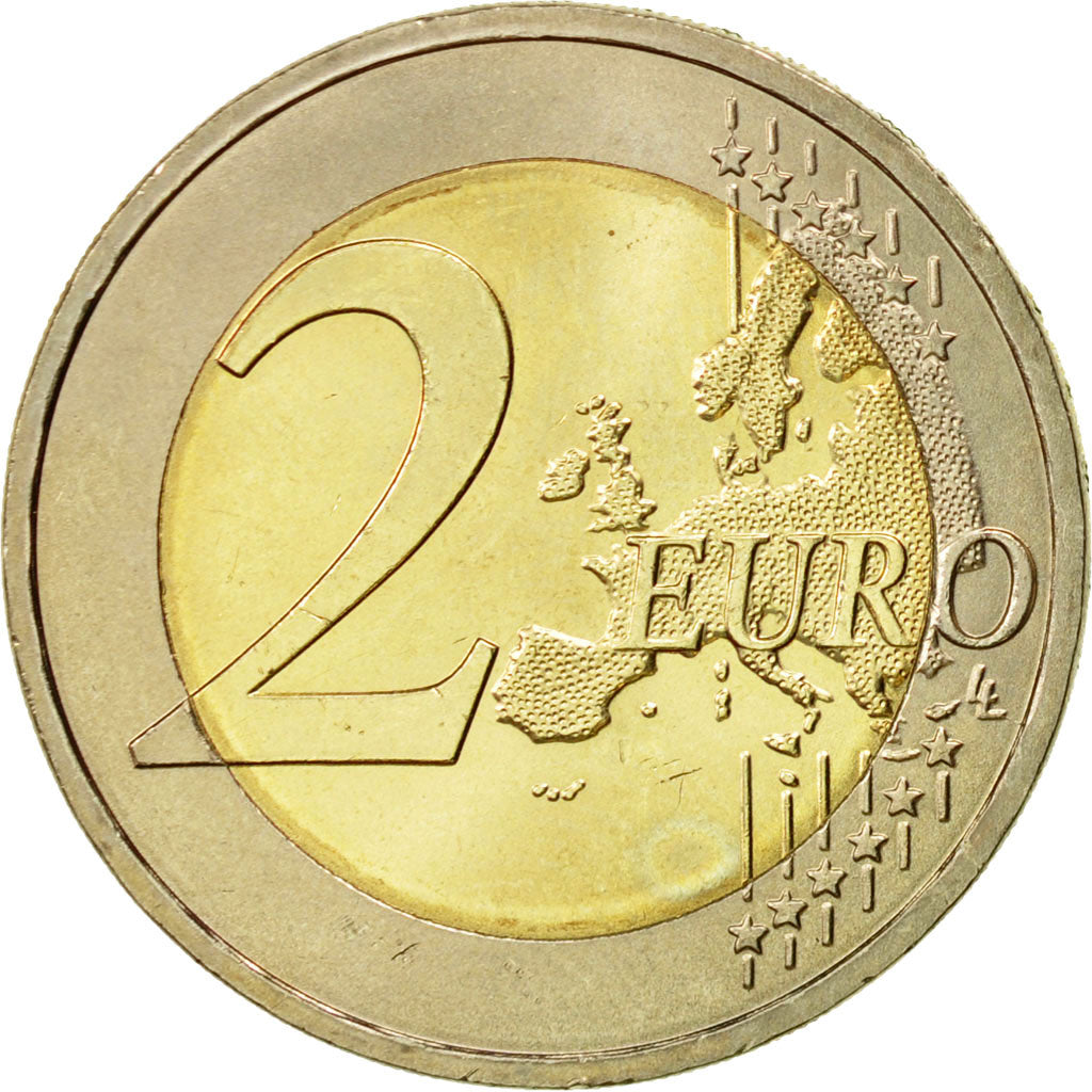 GERMANY - FEDERAL REPUBLIC, 2 Euro, 2007, MS(63), Bi-Metallic, KM:260
