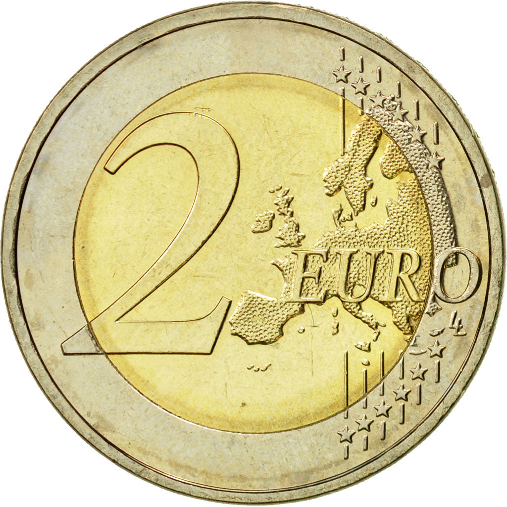 GERMANY - FEDERAL REPUBLIC, 2 Euro, 2007, MS(63), Bi-Metallic, KM:260