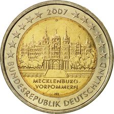 GERMANIA - REPUBBLICA FEDERALE, 2 Euro, 2007, SPL, Bi-metallico, KM:260