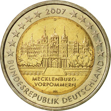 GERMANY - FEDERAL REPUBLIC, 2 Euro, 2007, MS(63), Bi-Metallic, KM:260