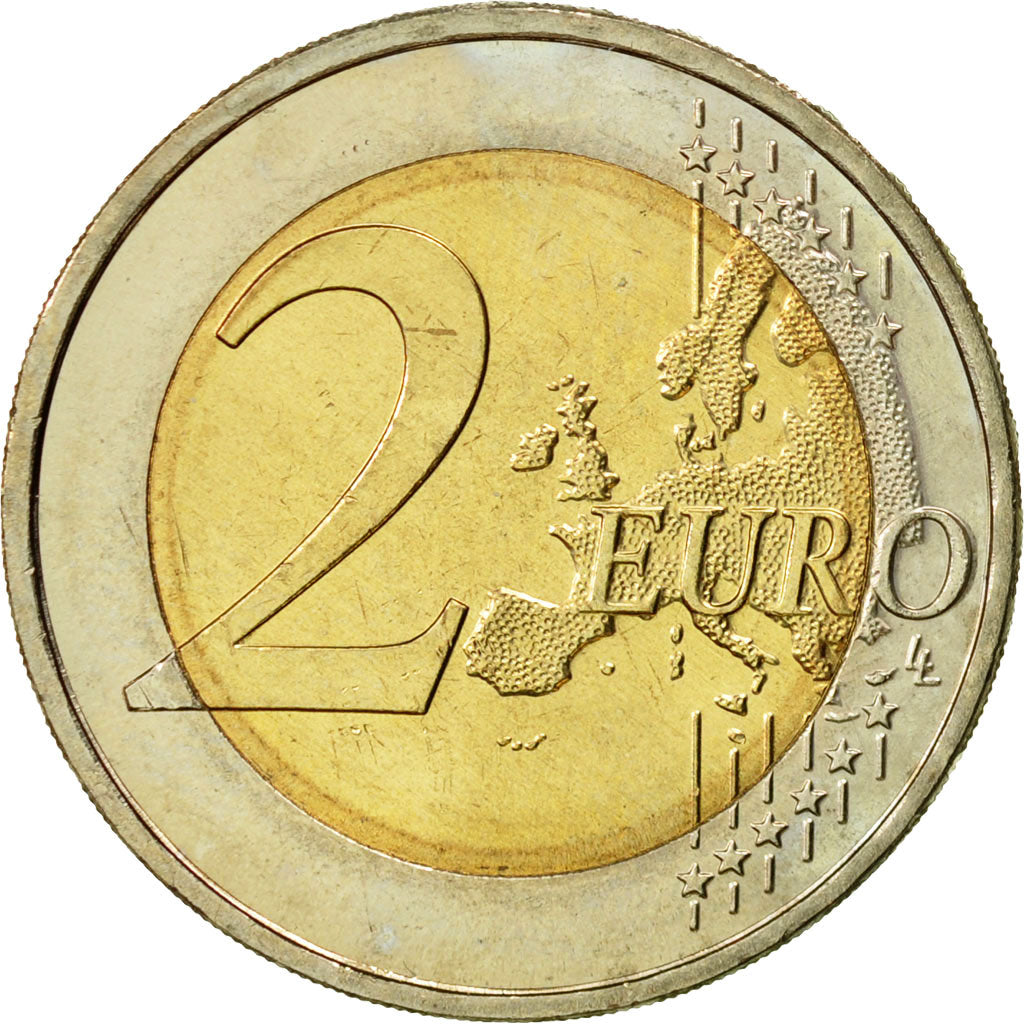 GERMANY - FEDERAL REPUBLIC, 2 Euro, 2007, MS(63), Bi-Metallic, KM:260