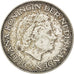 Coin, Netherlands, Juliana, 2-1/2 Gulden, 1959, AU(50-53), Silver, KM:185