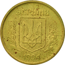 Ukraine, 50 Kopiyok, 1994, Kyiv, EF(40-45), Brass, KM:3.1