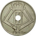 Moneta, Belgio, 25 Centimes, 1938, BB+, Nichel-ottone, KM:114.1