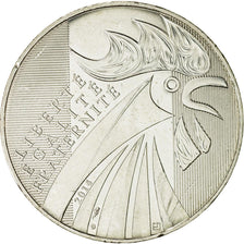 Coin, France, 10 Euro, Coq, 2014, MS(63), Silver