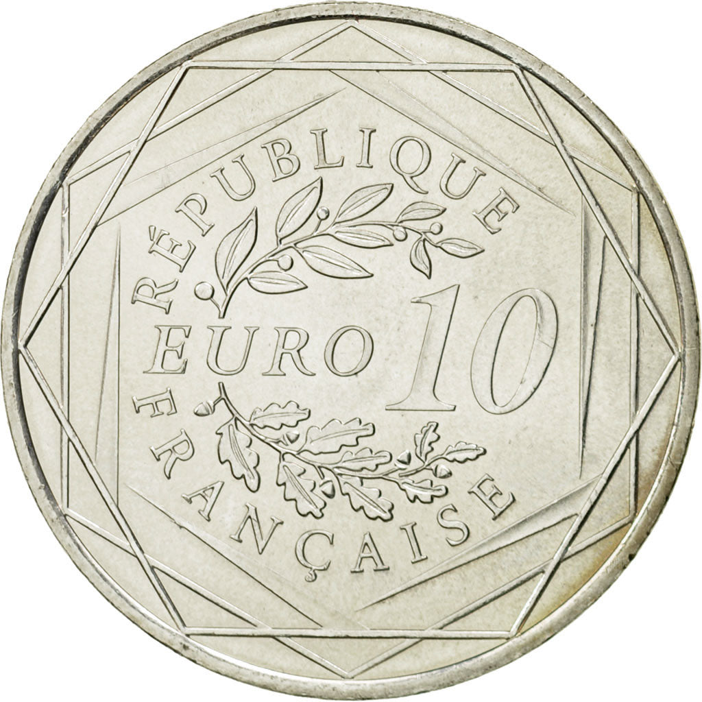 Coin, France, 10 Euro, Hercule, 2013, MS(63), Silver, KM:2073