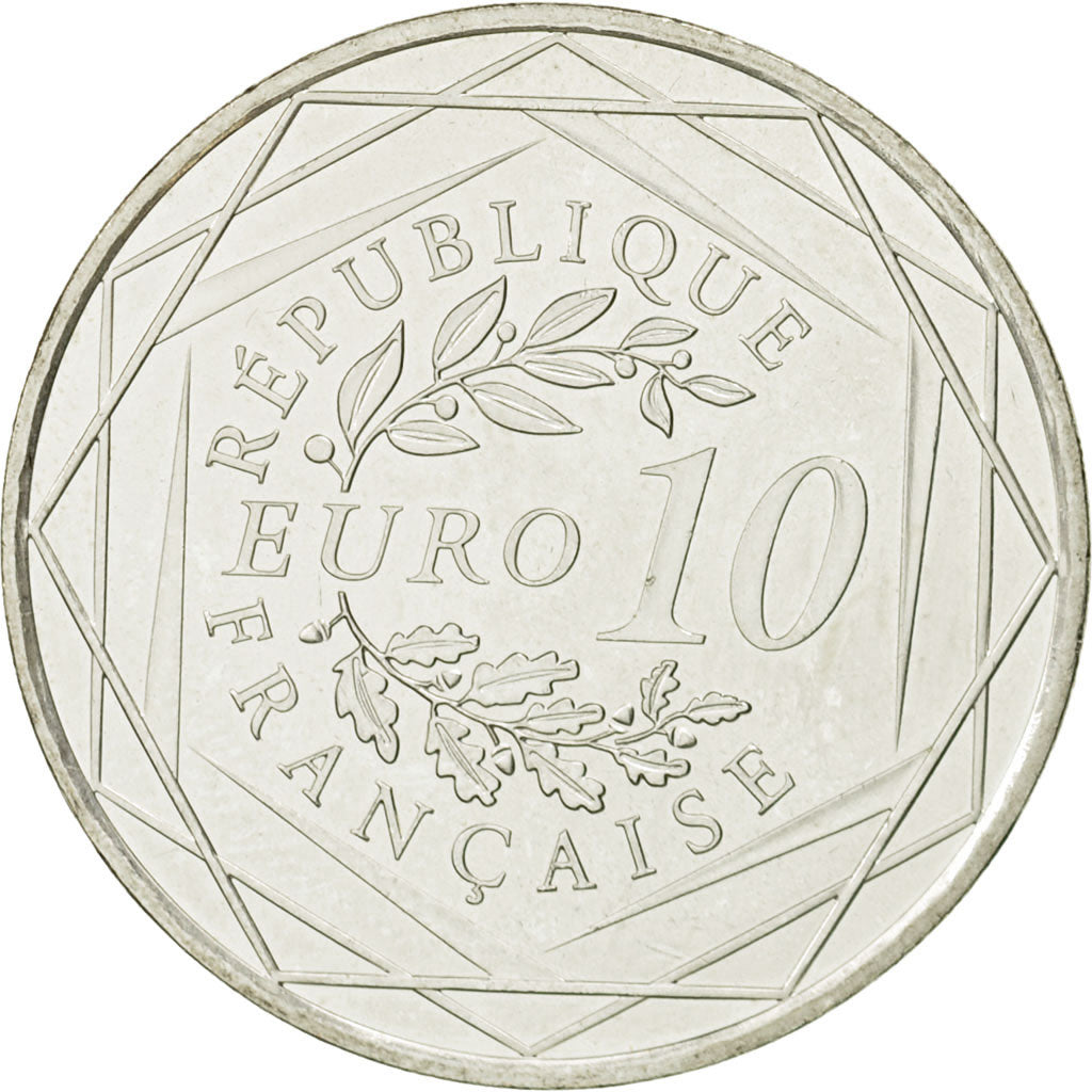 Coin, France, 10 Euro, Hercule, 2012, MS(63), Silver, KM:2073